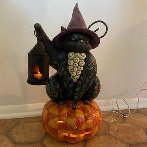 Jim Shore - Retired “On the Night Watch” collectible halloween figurine